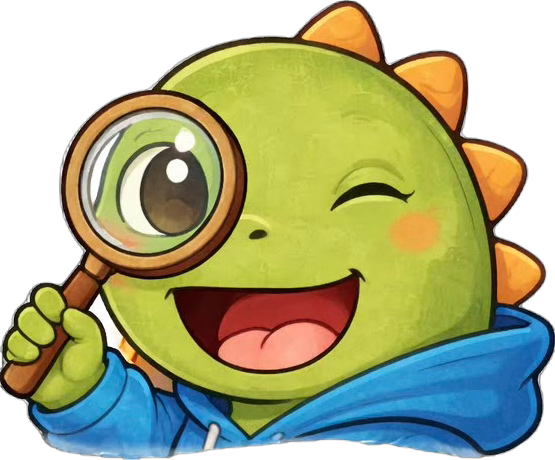 恐竜ボーイ虫眼鏡