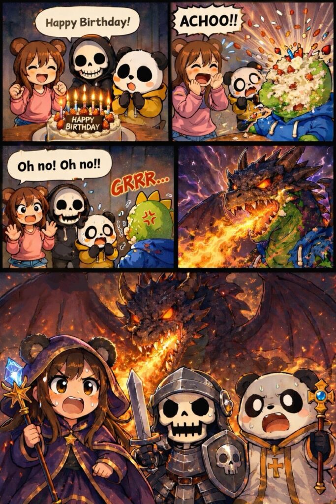 ドラゴン誕生ファンタジーの始まり
