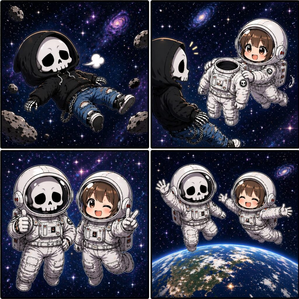 彗星の尾っぽにつかまって