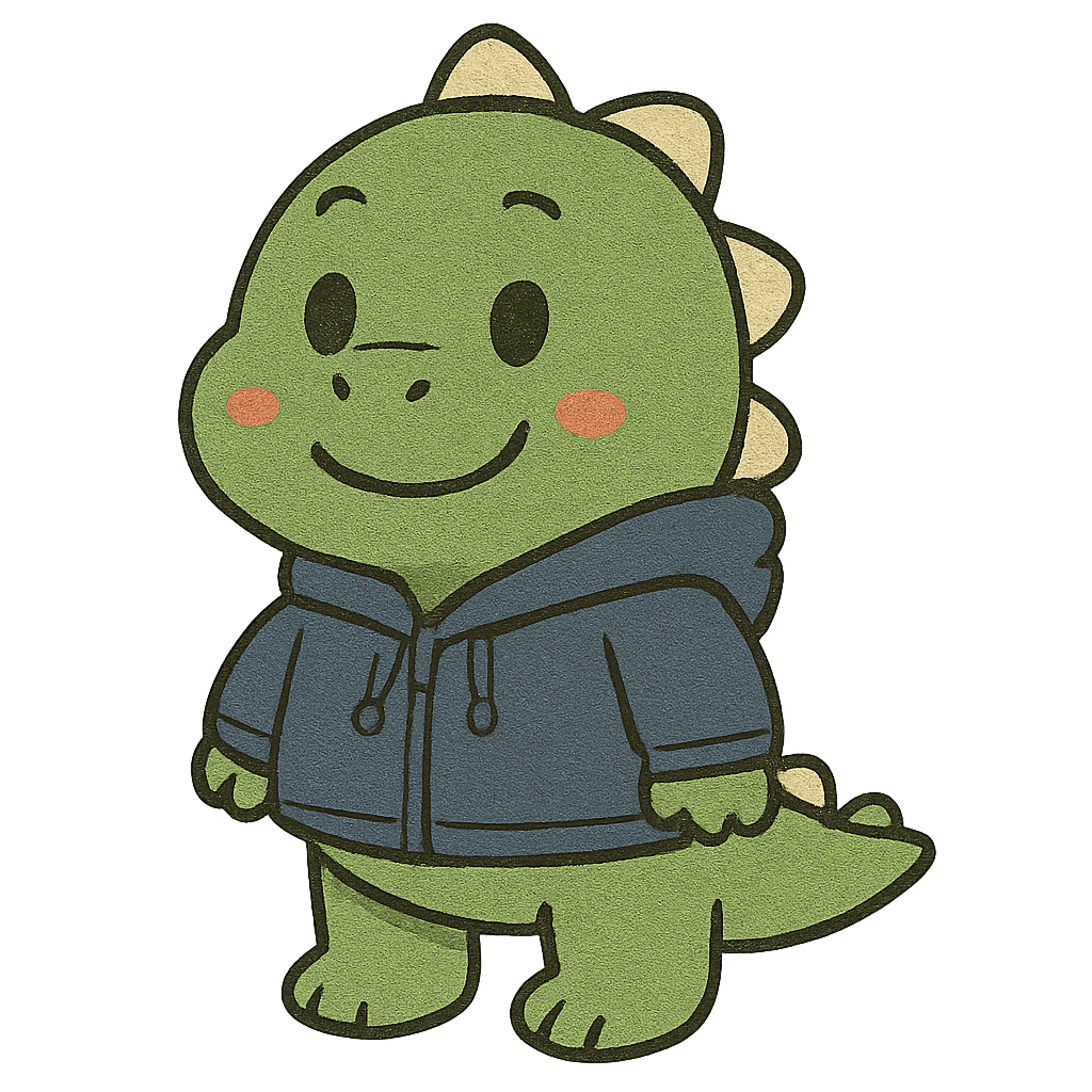 デフォルメ恐竜ボーイ