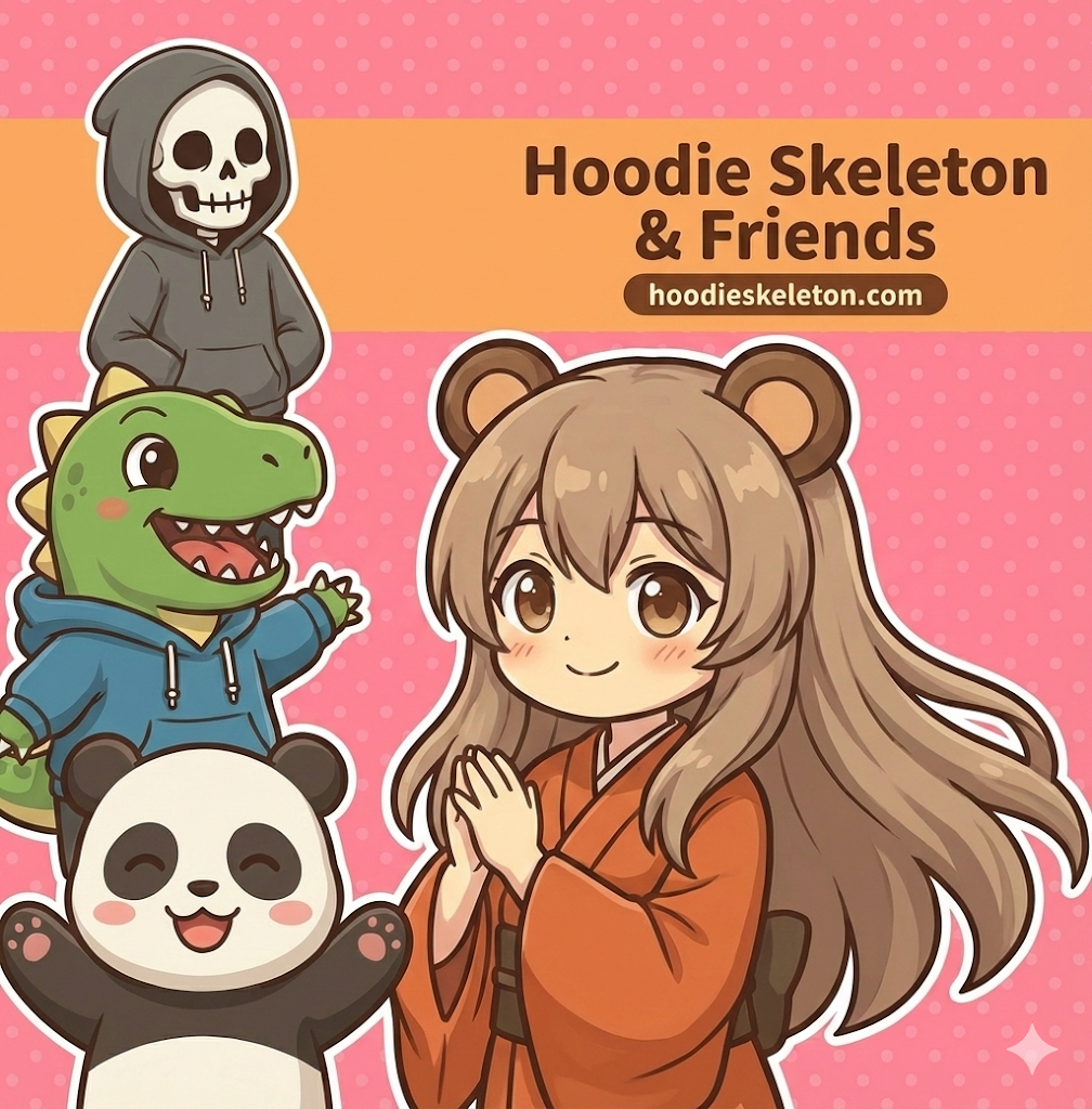 骸骨パーカー男とその仲間たちアイコン