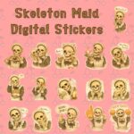 Skeleton Maid Digital Stickers vol.1一覧